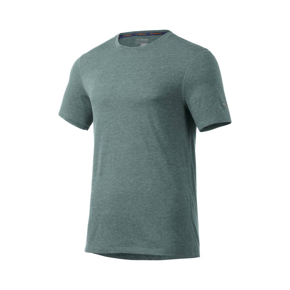 Mizuno Men's Inspire T-Shirts Green (421646-BPZ)